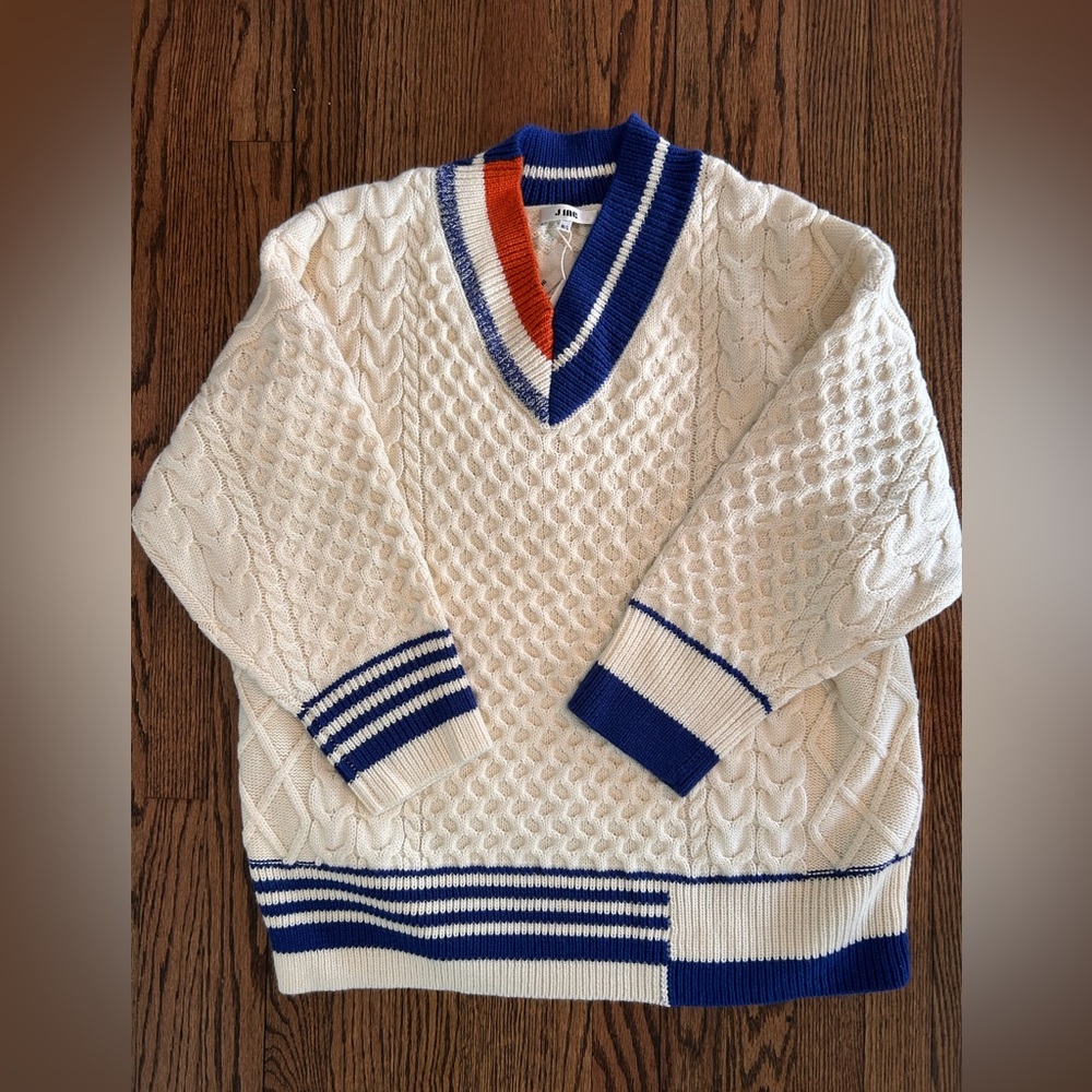 J.ING Cableknit Multi Sweater size M/L